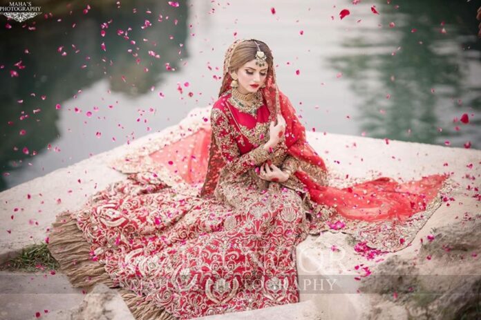 Bridal Photo Shoot of Beautiful Actress Zubab Rana