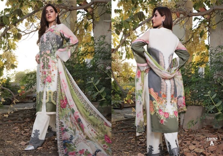 Firdous new lawn print dresses