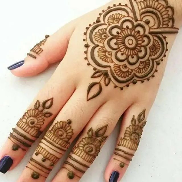 mehandi design easy and beautiful