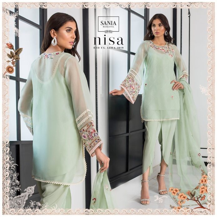 sania-maskatiya-organza-shirt-eid-dresses