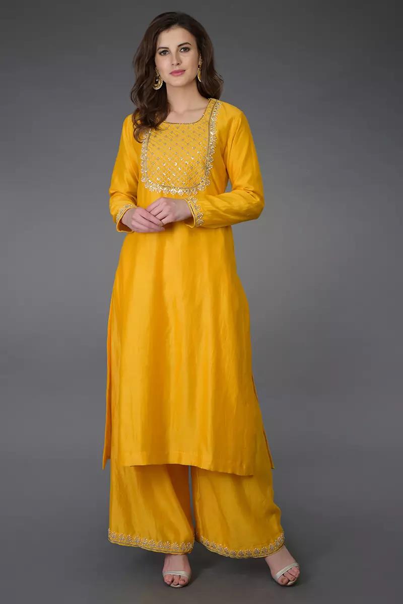 sunglow-yellow-gota-sequin-&-pearl-beads-kurta