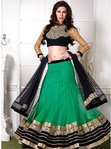 Lehenga-Style-Saree