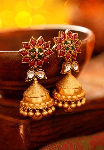 floral-colored-jhumkas