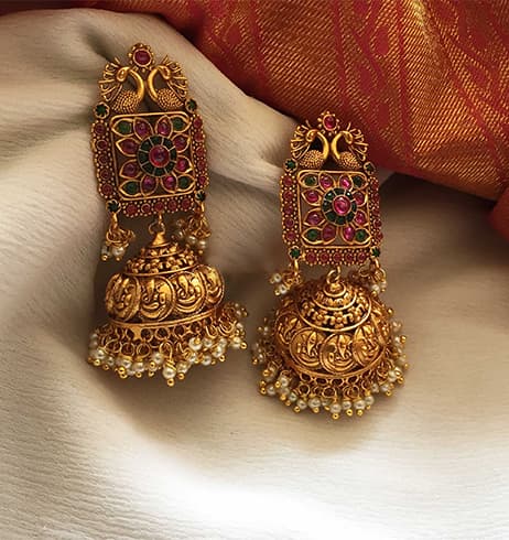 square-jhumkas