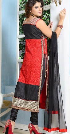 Designer-style-churidaar-dress