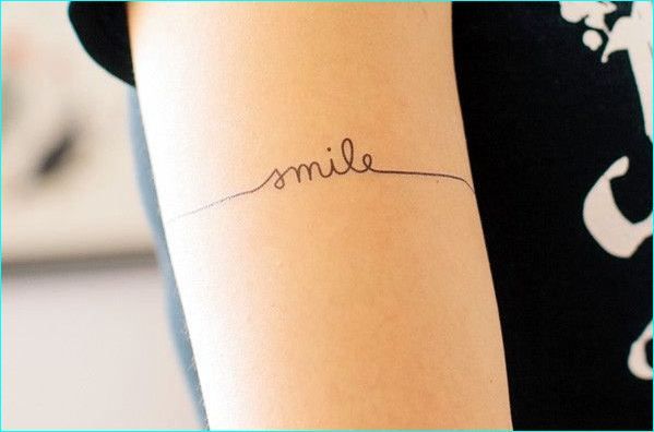cute-smile-word-tattoos