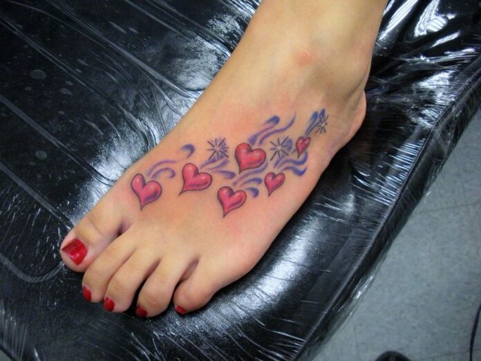 heart tattoos for women