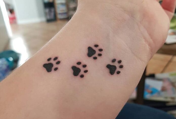 paws-tattoo-on-wrist
