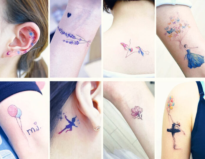 stylish-tattoos-for-girls-2020-on-hand-wrist-shoulder
