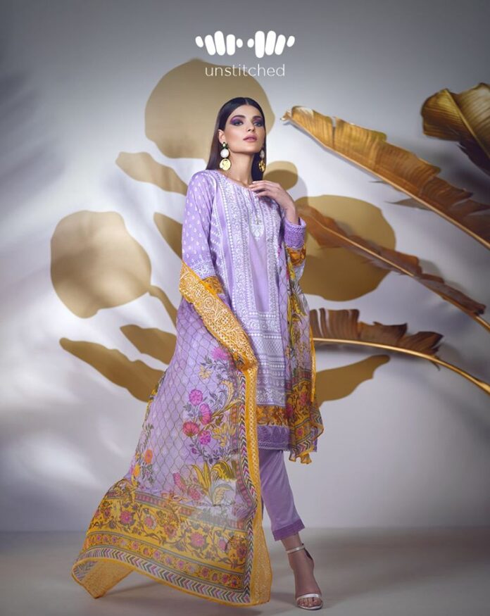 3 Piece Unstitched Dresses by Khaadi