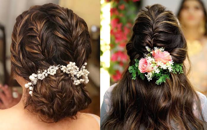 Accessorized Plait Hairstyles