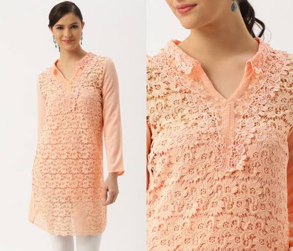 Classy Folks Neckline Kurta Design