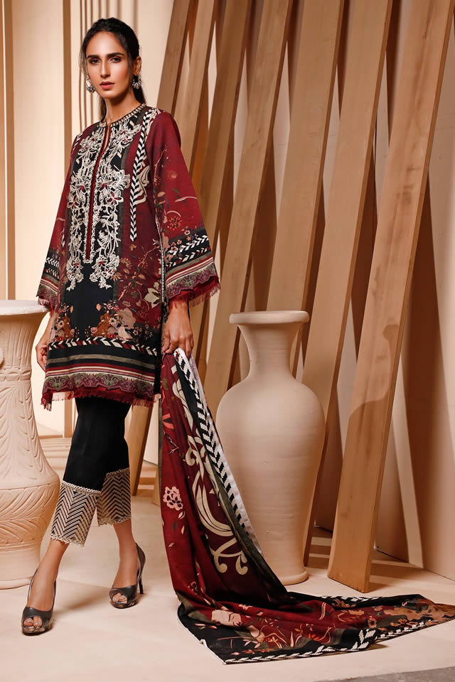 Firdous-Printed-Khaddar-Shirt-Collection-18