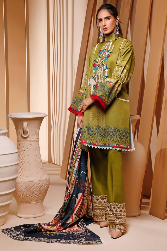 Firdous-Printed-Khaddar-Shirt-Collection-6