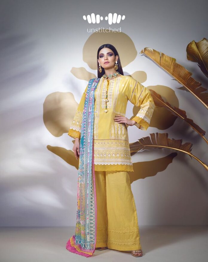 Signature Unstitched Embroidered Collection by Khaadi