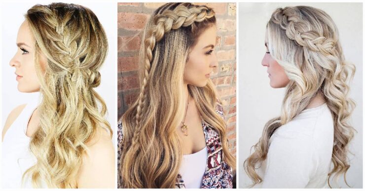 Simple Side Braid Hairstyles