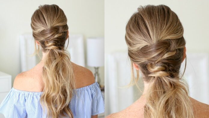 Wrapped Ponytail Hairstyles