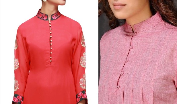 closed-neckline-kurta-design