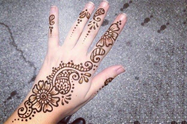 simple mehndi designs arabic for beginners