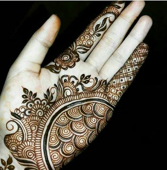 simple mehndi designs arabic for hand