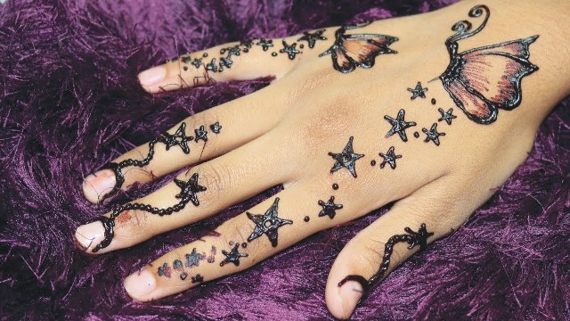 little-stars-arabic-mehandi-design