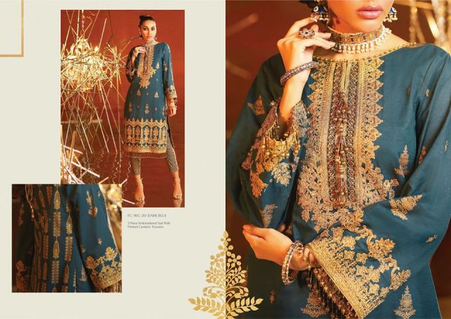 Alkaram Embroidered Suit 2024