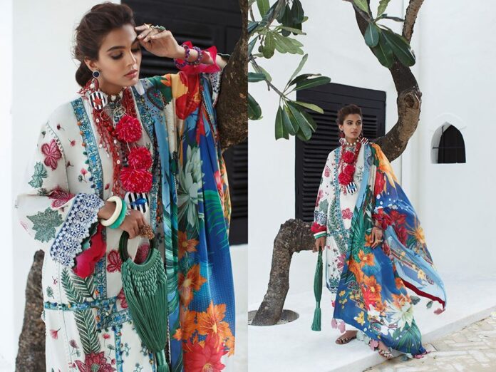 Elan latest lawn dress collection