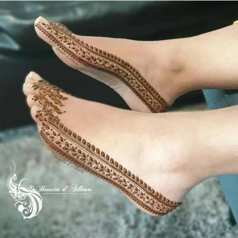 simple-leg-mehndi-designs