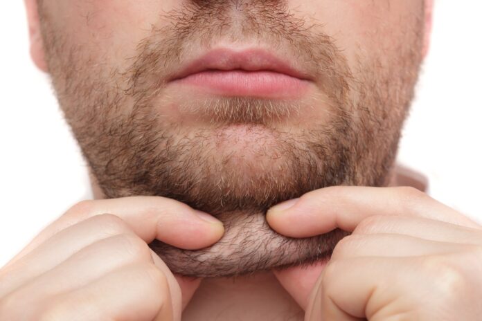 men's second chin problem