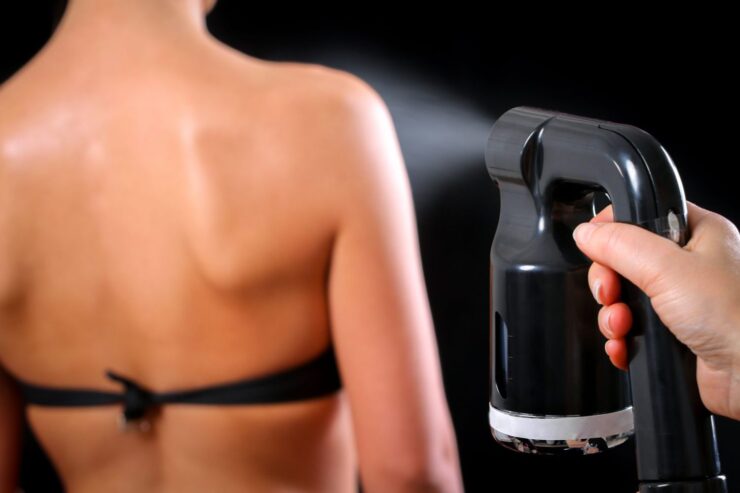 Spray Tan for skin photo shoots